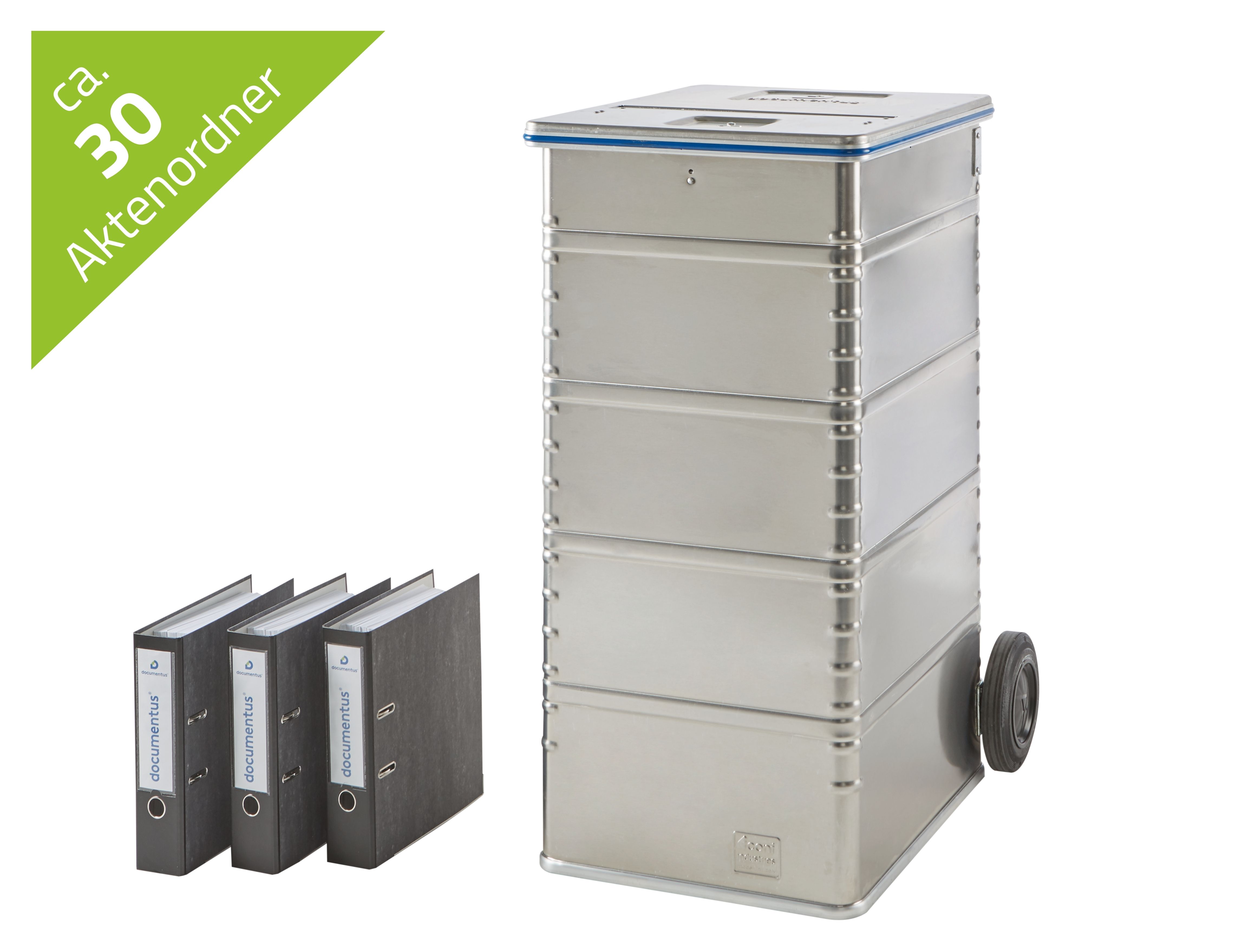 Variante Clever =>Sicherheitsbehälter 240 Liter für die Aktenvernichtung